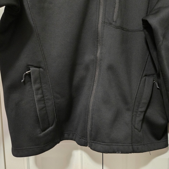 Eddie Bauer Men's Full Zip Jacket Fleece Line Black Size XL - Picture 4 of 6